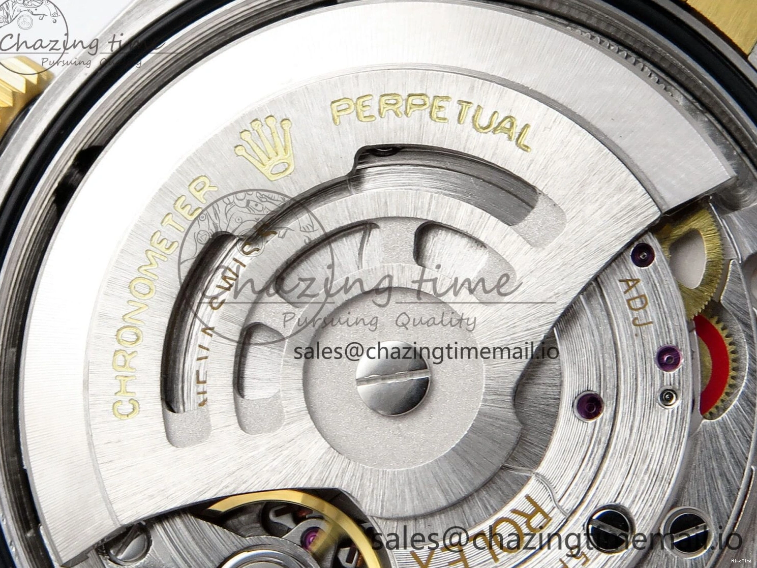 MiroTime 0126 DateJust 36 126233 EWEF Best Edition White Dial Stick Marker on SS YG Jubilee Bracelet A Affordable 618